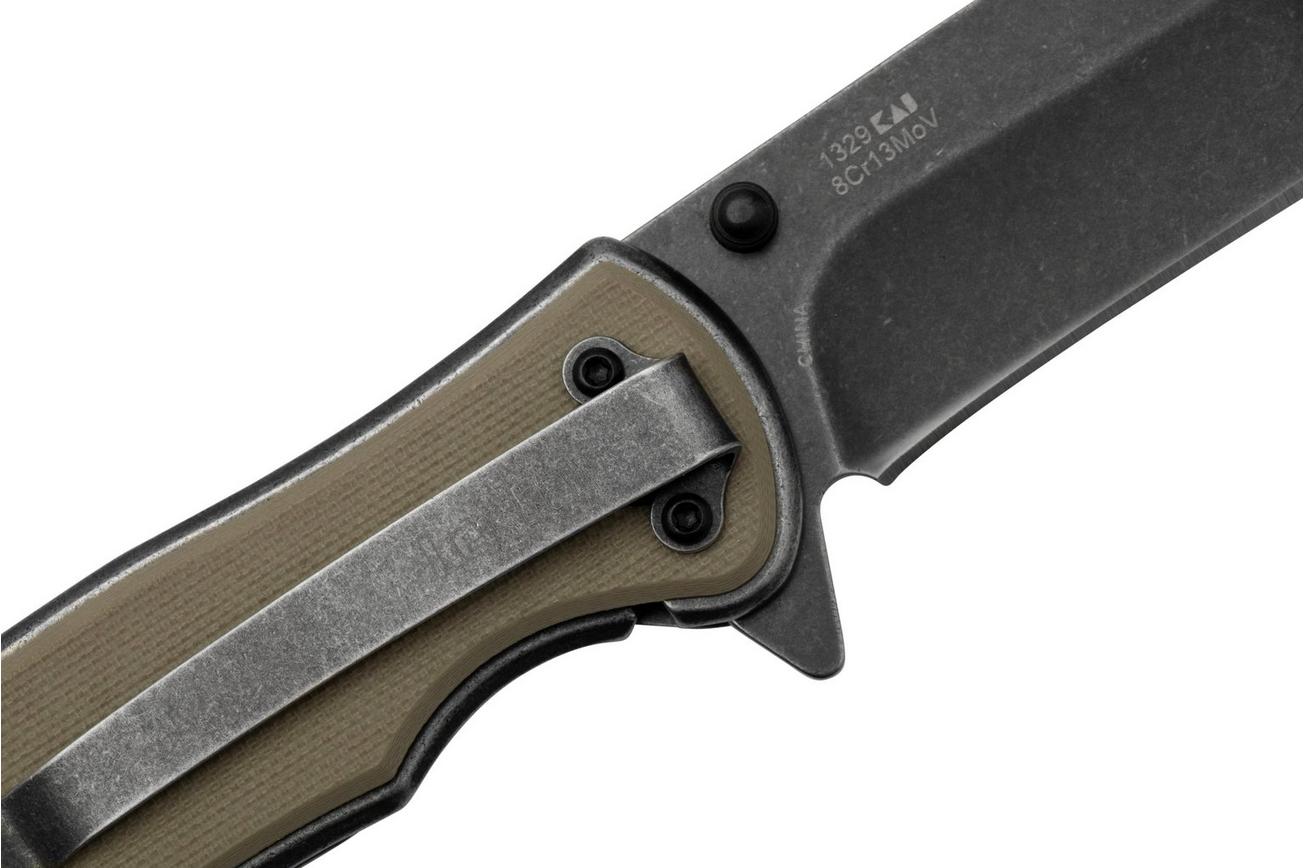 Kershaw Bevy 1329 OD Green G10 zakmes