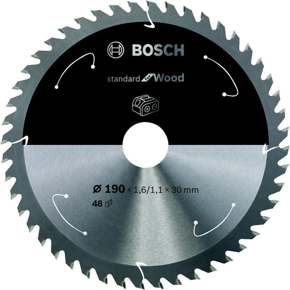 SIRKELSAGBLAD BOSCH STD ACCU 190X30MM
