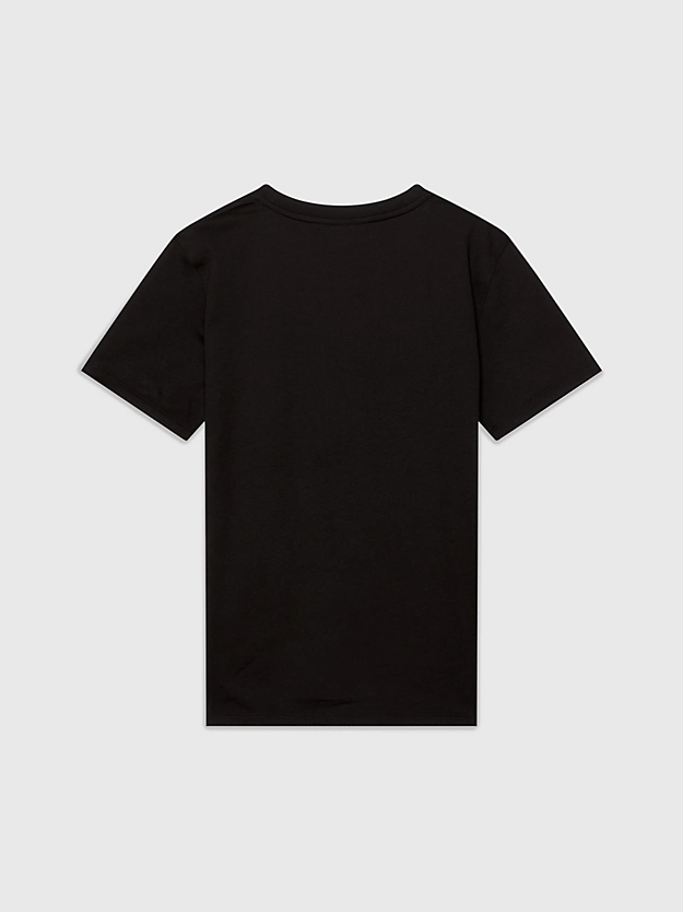 Camiseta infantil com logo de praia - Poder Intenso