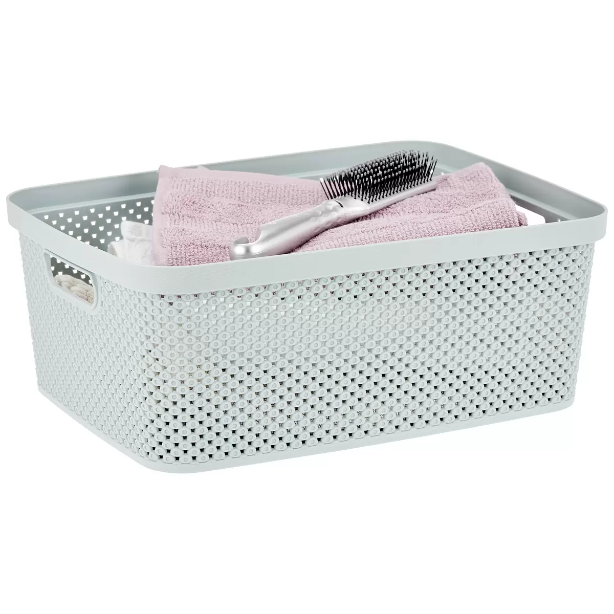 Aufbewahrungskorb Diamond Luca Bessoni weiss