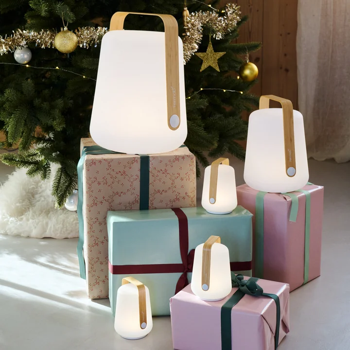 Fermob - Balad Akku LED-Leuchte, H 38 cm, ockerrot (2er-Set)