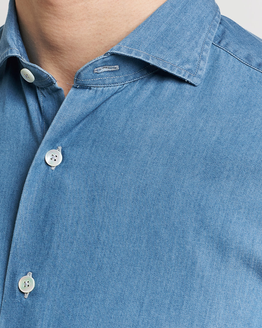 Grigio Denim Shirt Medium Blue