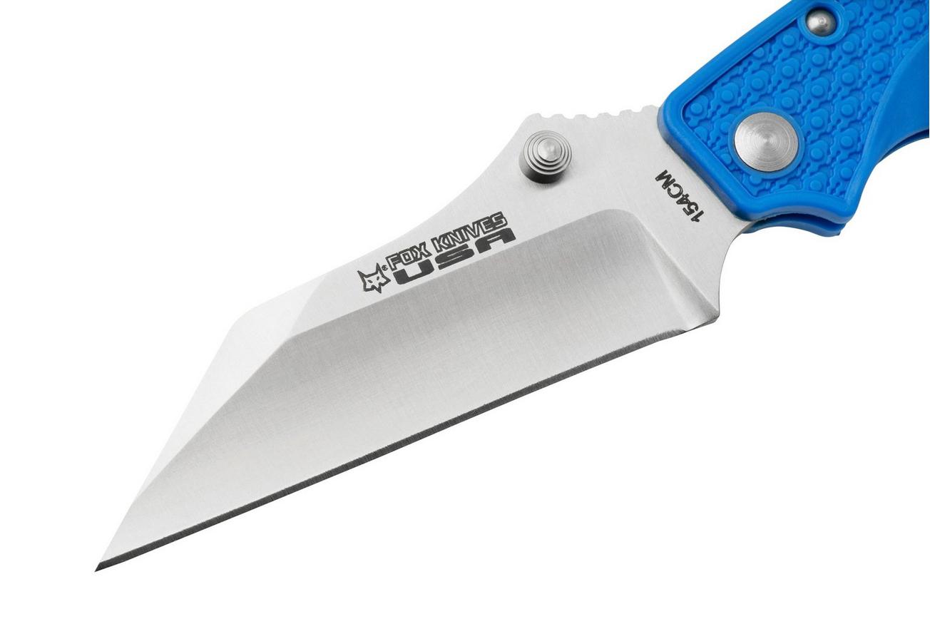 Fox Knives USA Forza Blue Wharncliffe FKU-AMI-WC-BLU zakmes, Mike Vellekamp design