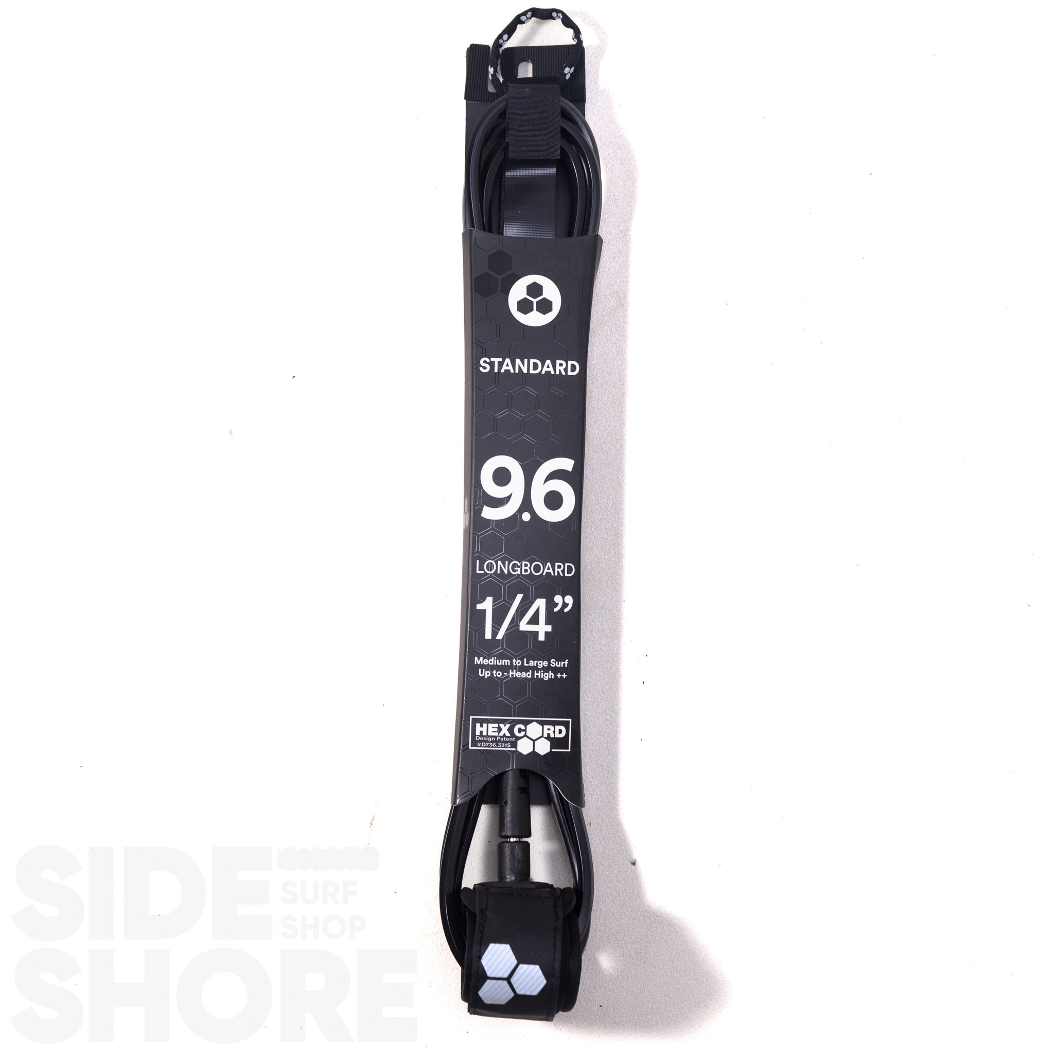 Channel Islands Hex Standard Leash 9'6 - 1/4