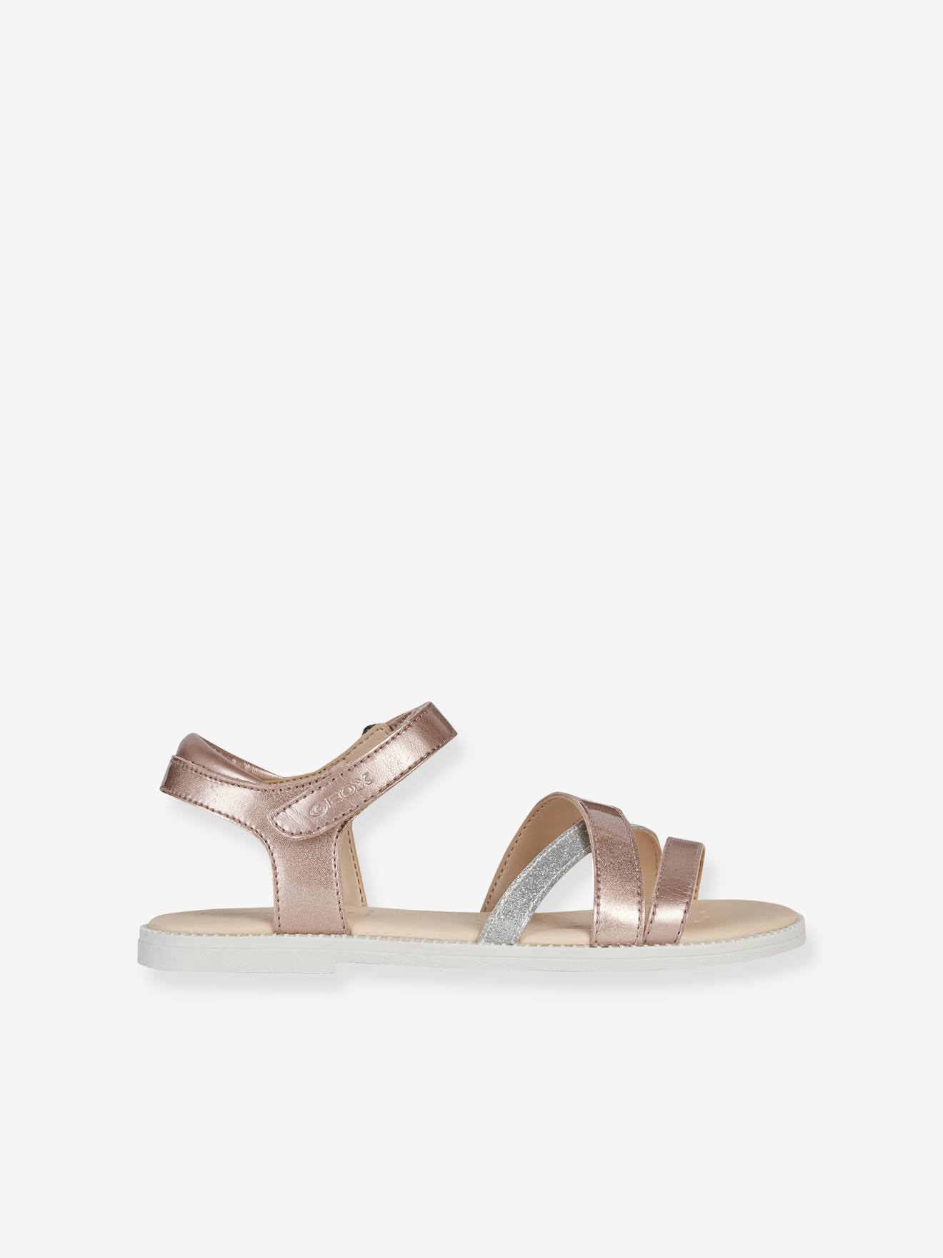 Sandálias Karly GD GEOX® rosa claro lisas