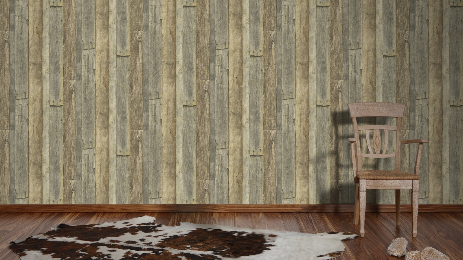 Vliestapete BEST OF WOOD`N STONE - Holz - 10 Meter