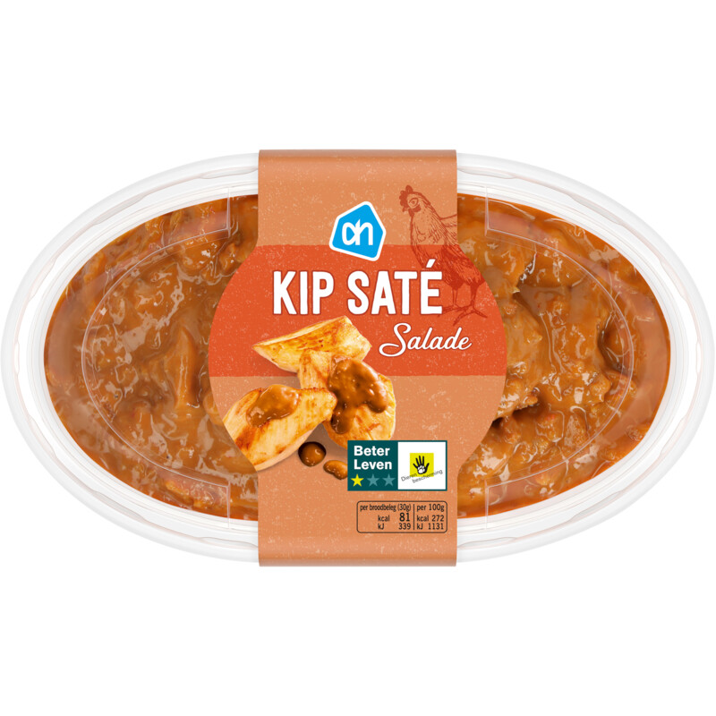 AH Kip saté salade