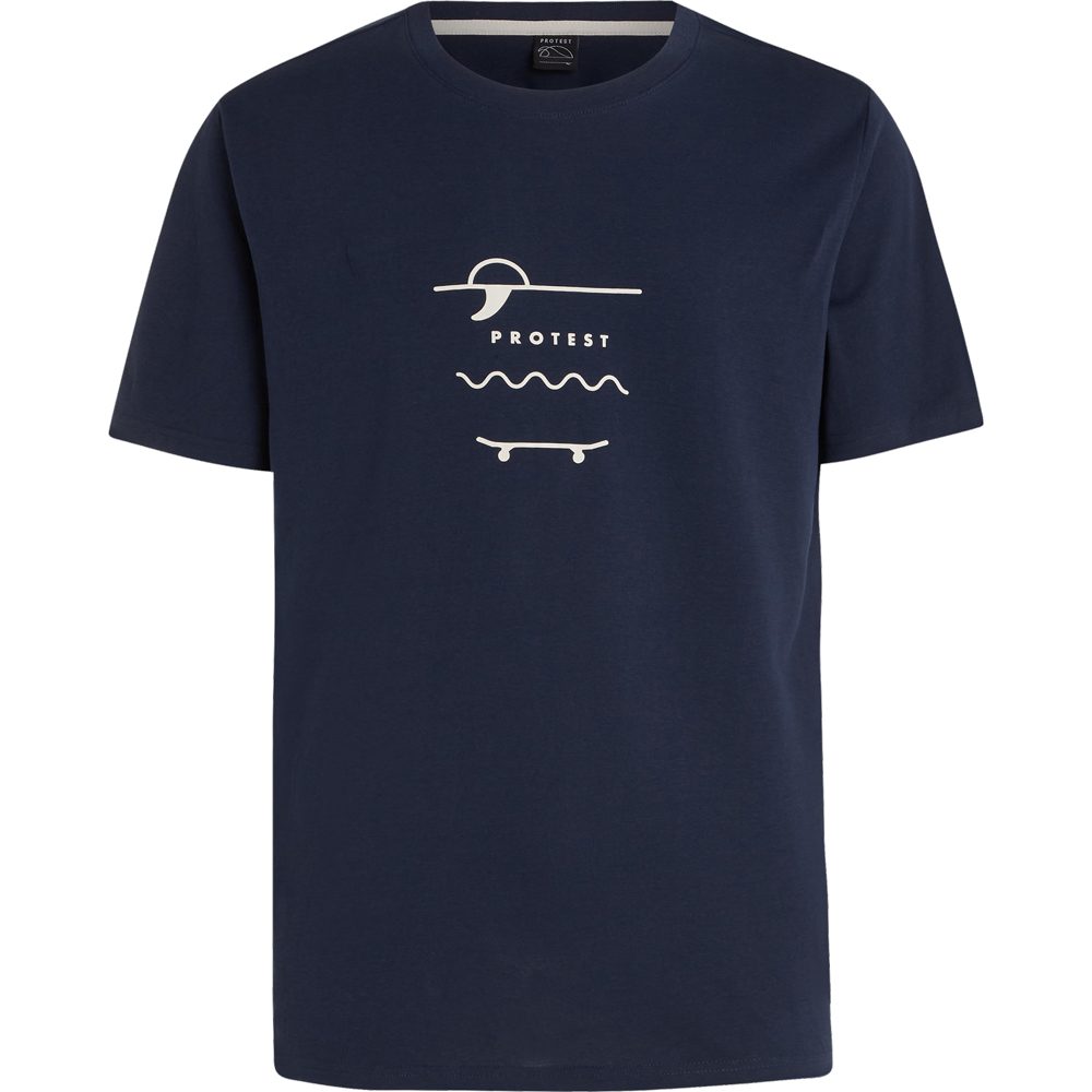 Protest Ahaird T-Shirt Herren night skyblue