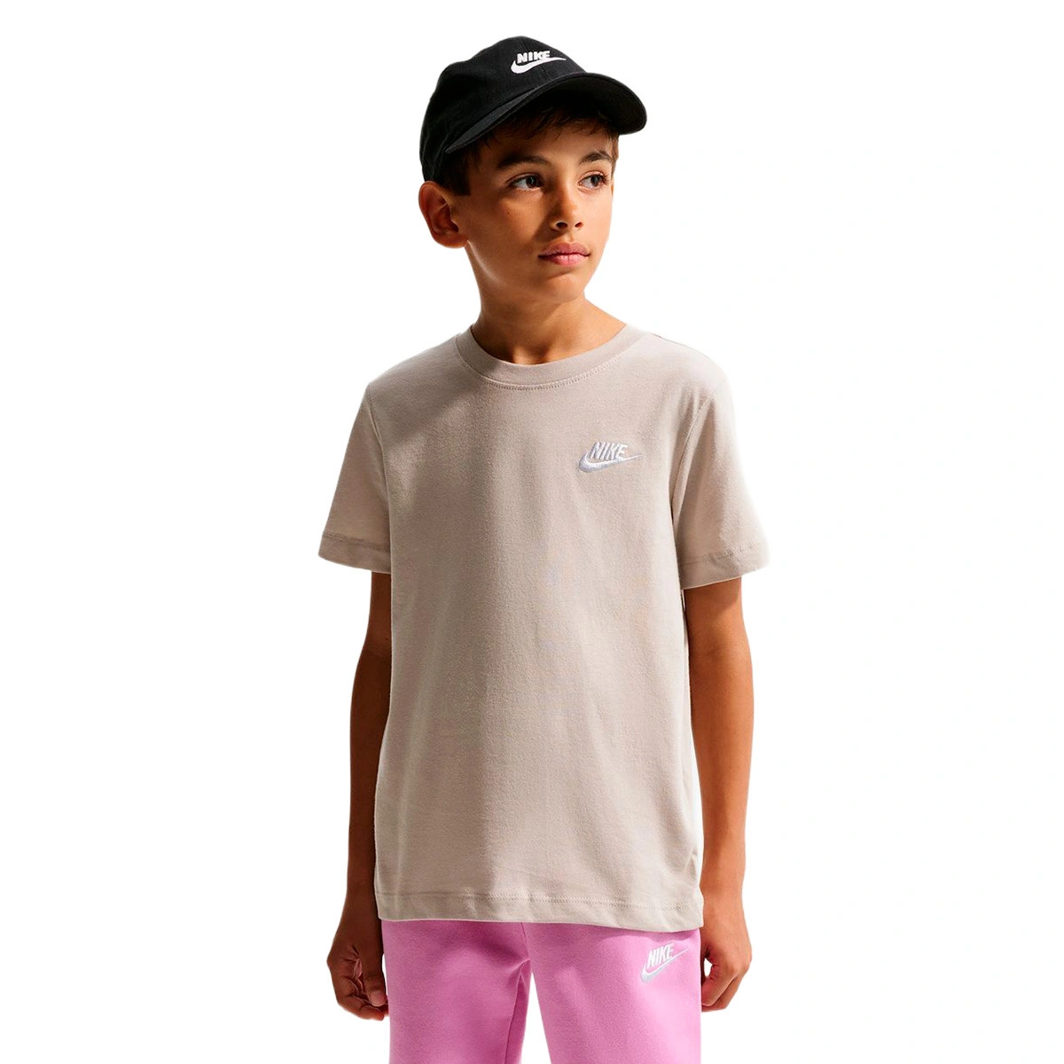T-Shirt Nike Fleece Tee Emb Futura Lbr Criança