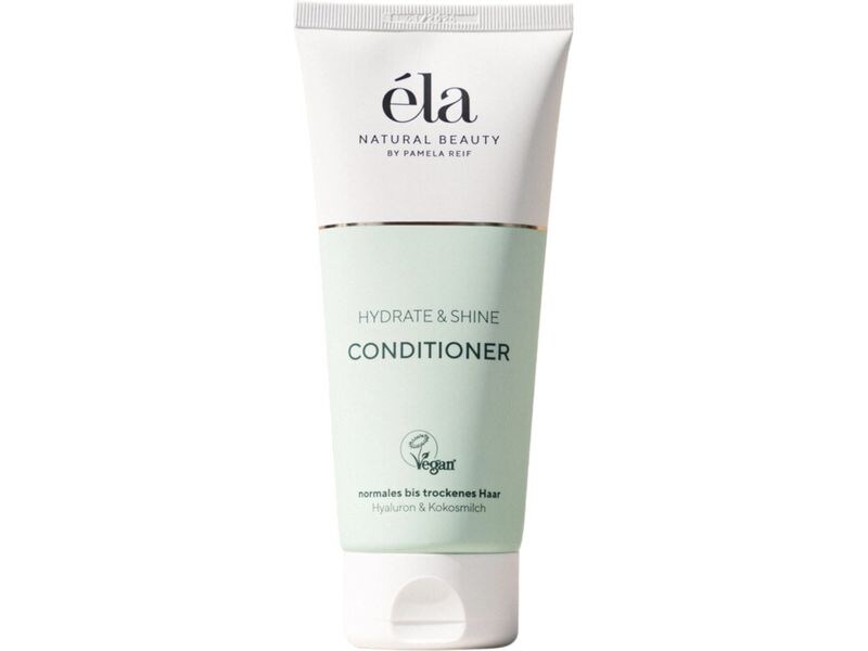 éla Natural Beauty Haarspülung Hydrate and Shine 200 ml Natürlicher Conditioner für leichte Kämmbarkeit und natürlichen Glanz