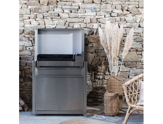 FORGE ADOUR - Plancha gaz Premium gaz 60 cm, chassis inox