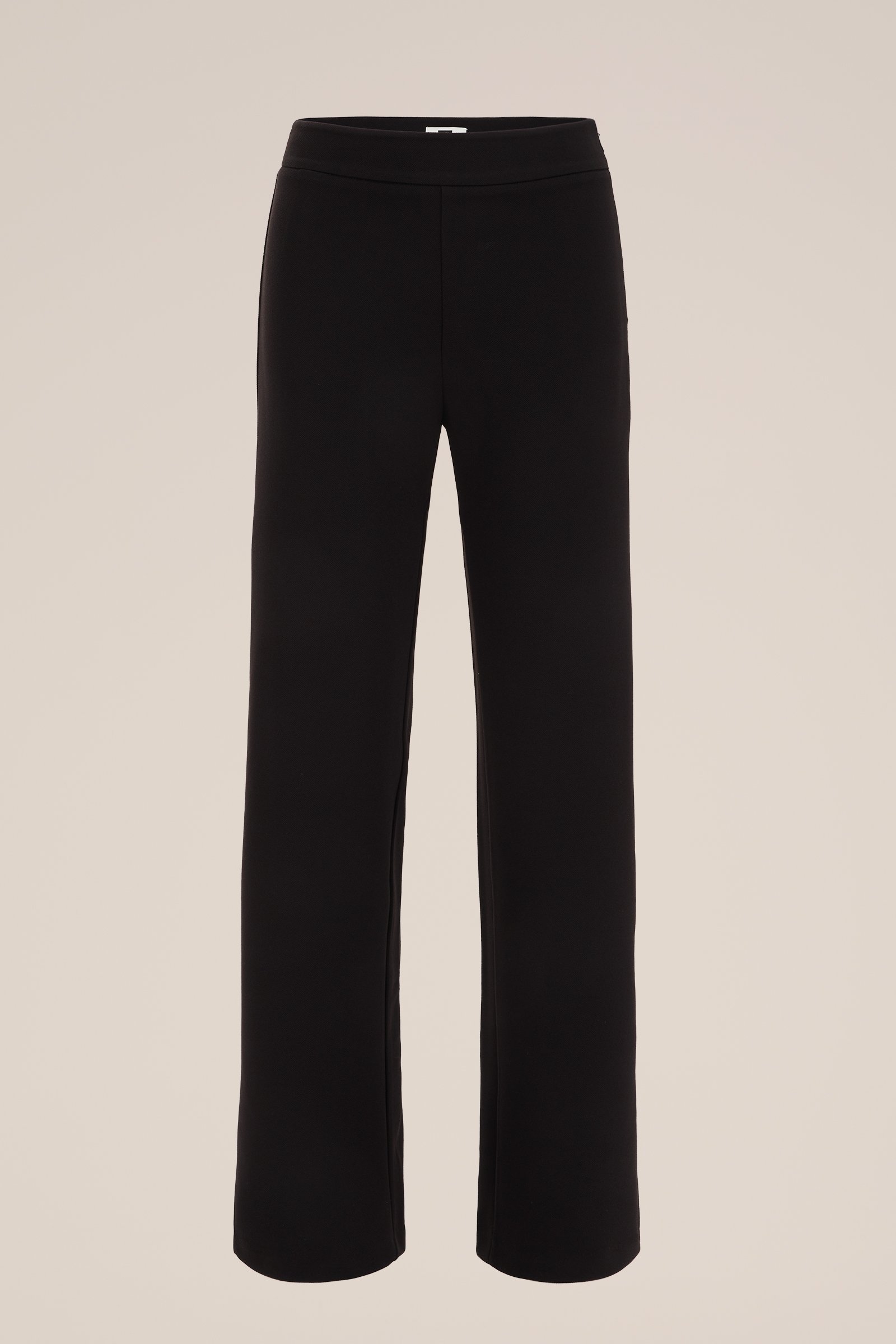 wide leg pantalon WE Fashion Zwart