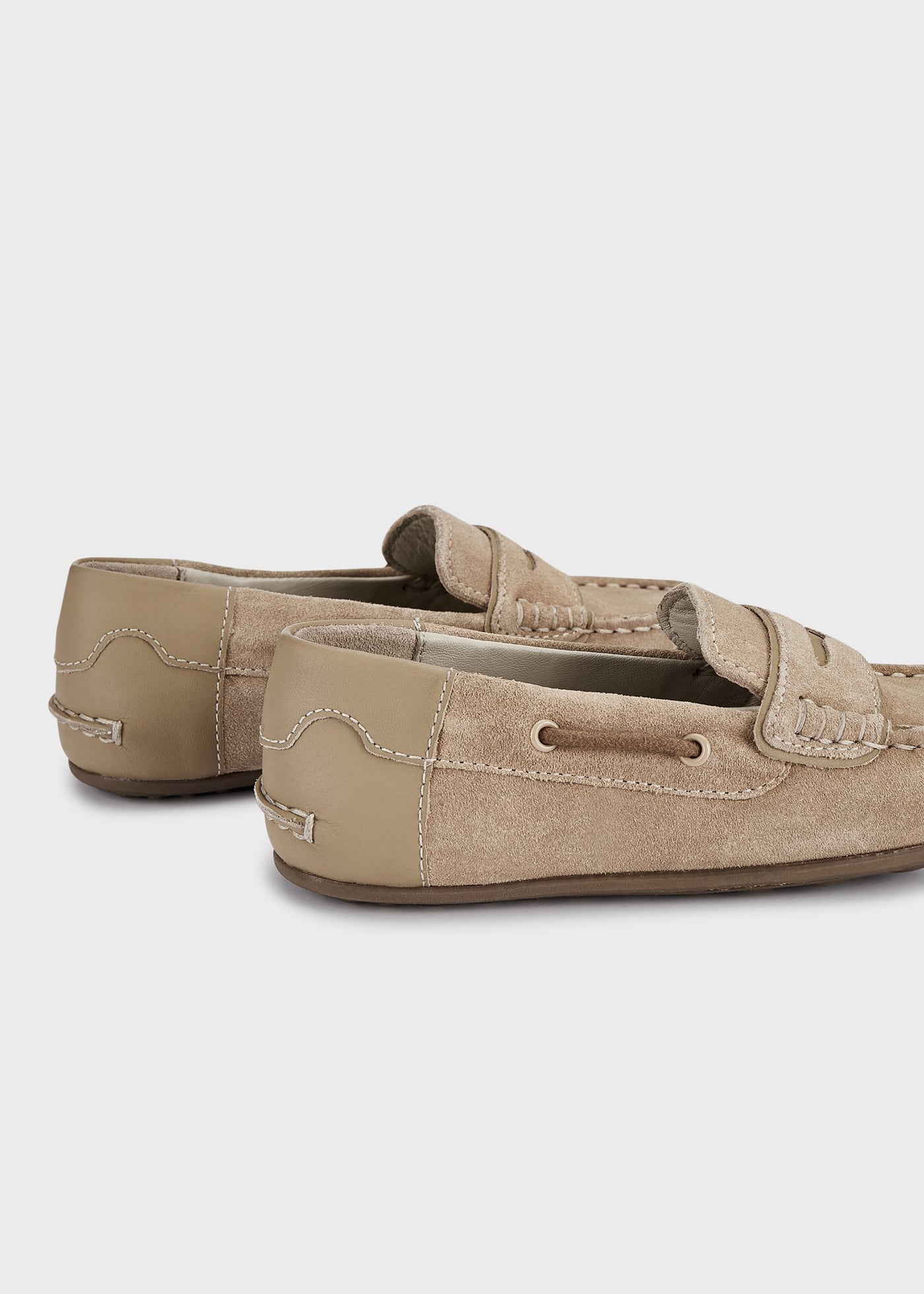 Mocassim de couro para meninos