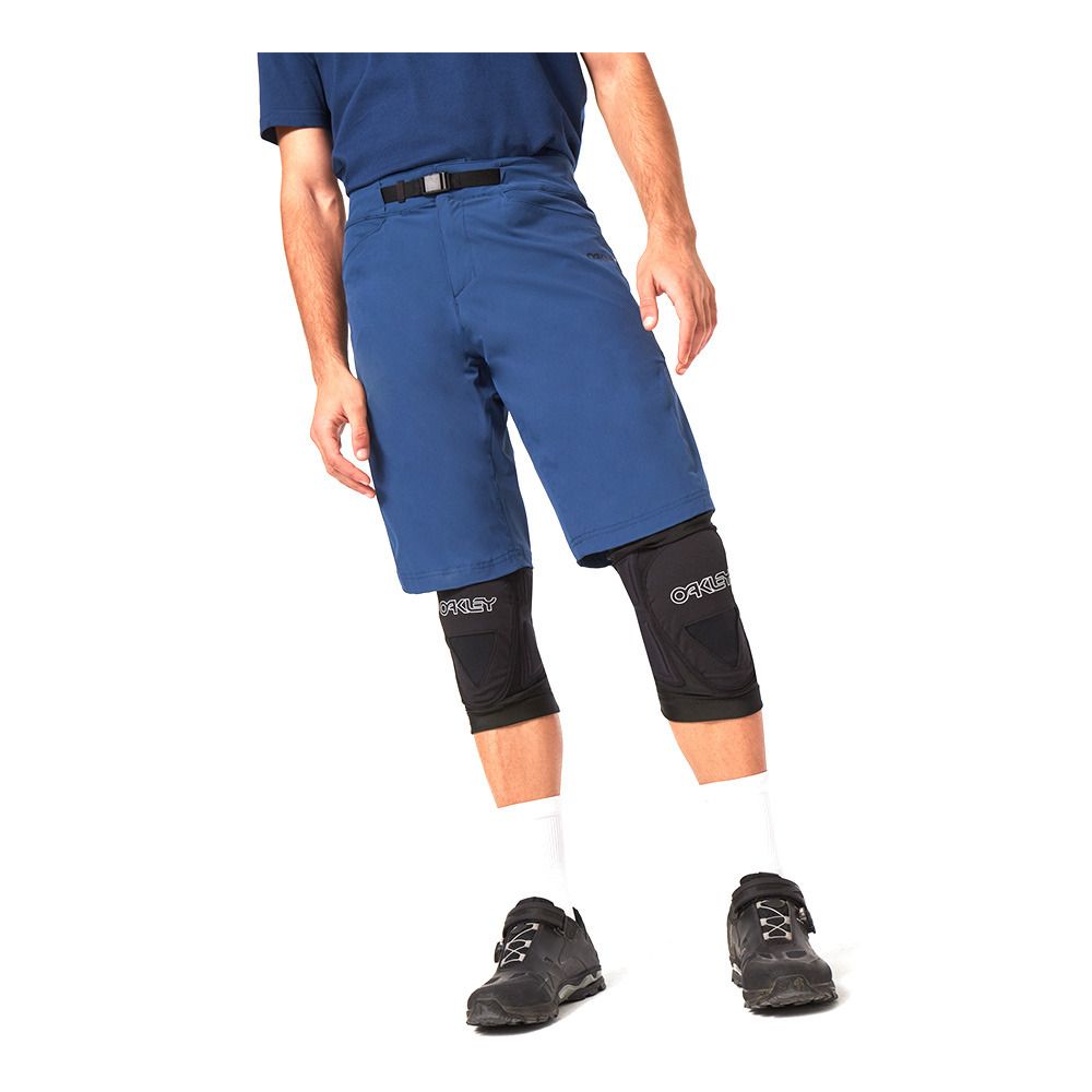 Oakley DROP IN - Short 2 en 1 Homme poseidon