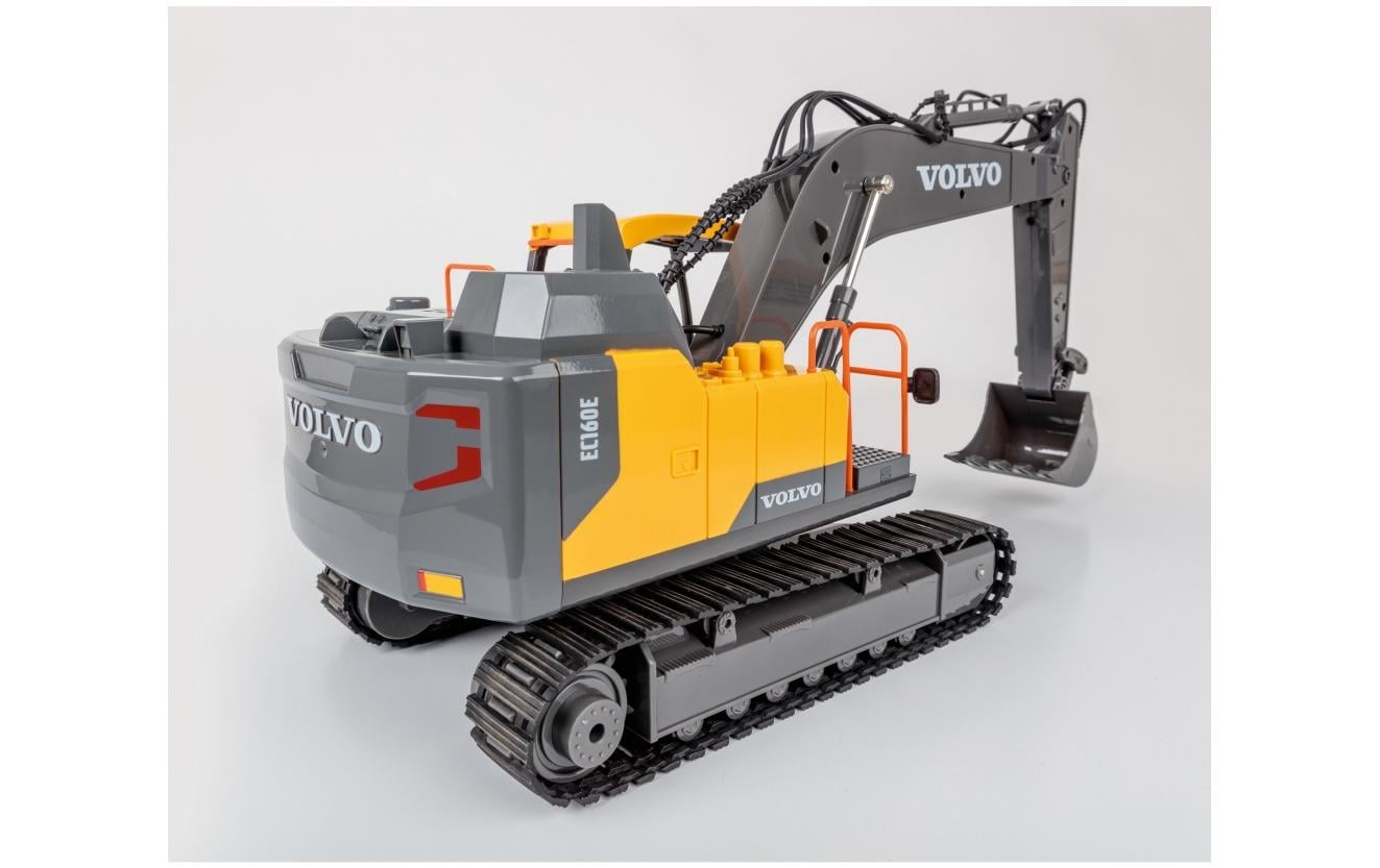 Bagger Volvo 1:16, RTRVoll Funktionsfähiger Volvo Kettenbagger mit 2.4 GHz Fernsteuerung