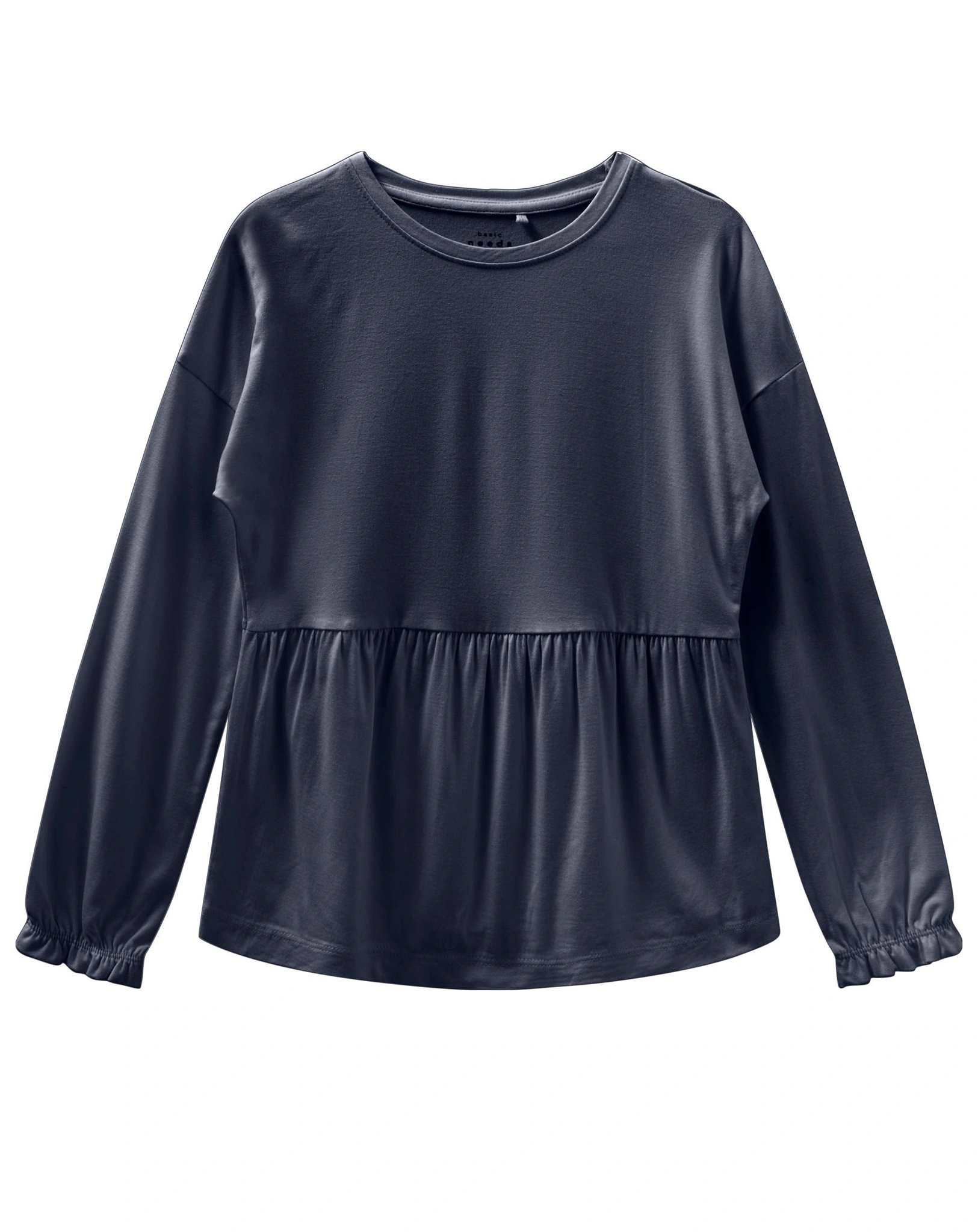 Langarmshirt NMFVALINA in dunkelblau