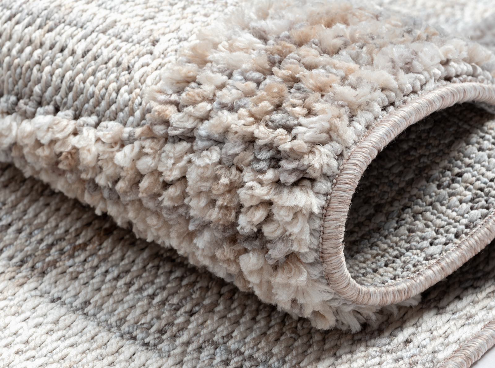 Teppich BALANIA - beige-grau - 140x200 cm