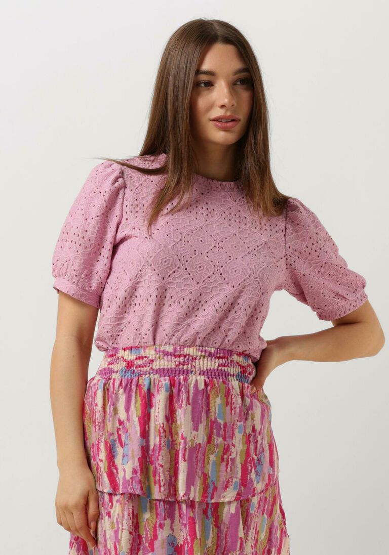OBJECT roze object top objfeodora s/s top noos