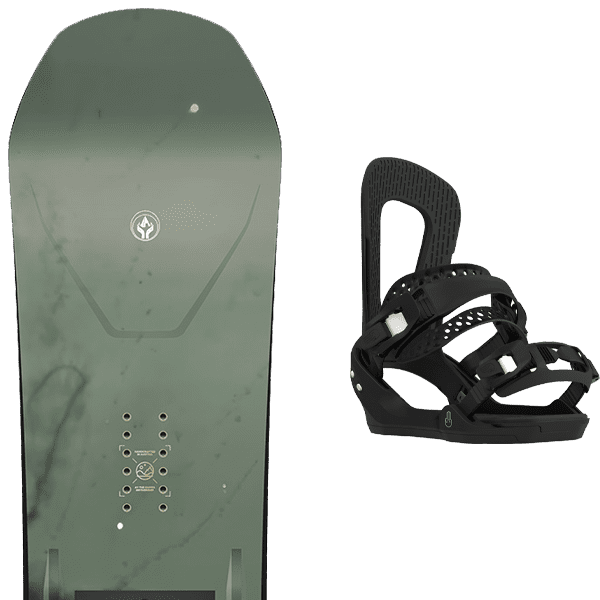 Pack snowboard CAPITA SUPERDOA + Fix