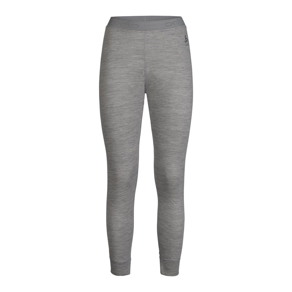 Odlo NATURAL MERINO WARM - Collant Femme grey melange/grey melange