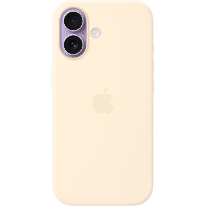 Apple Coque en silicone avec MagSafe pour iPhone 17 - Vanille