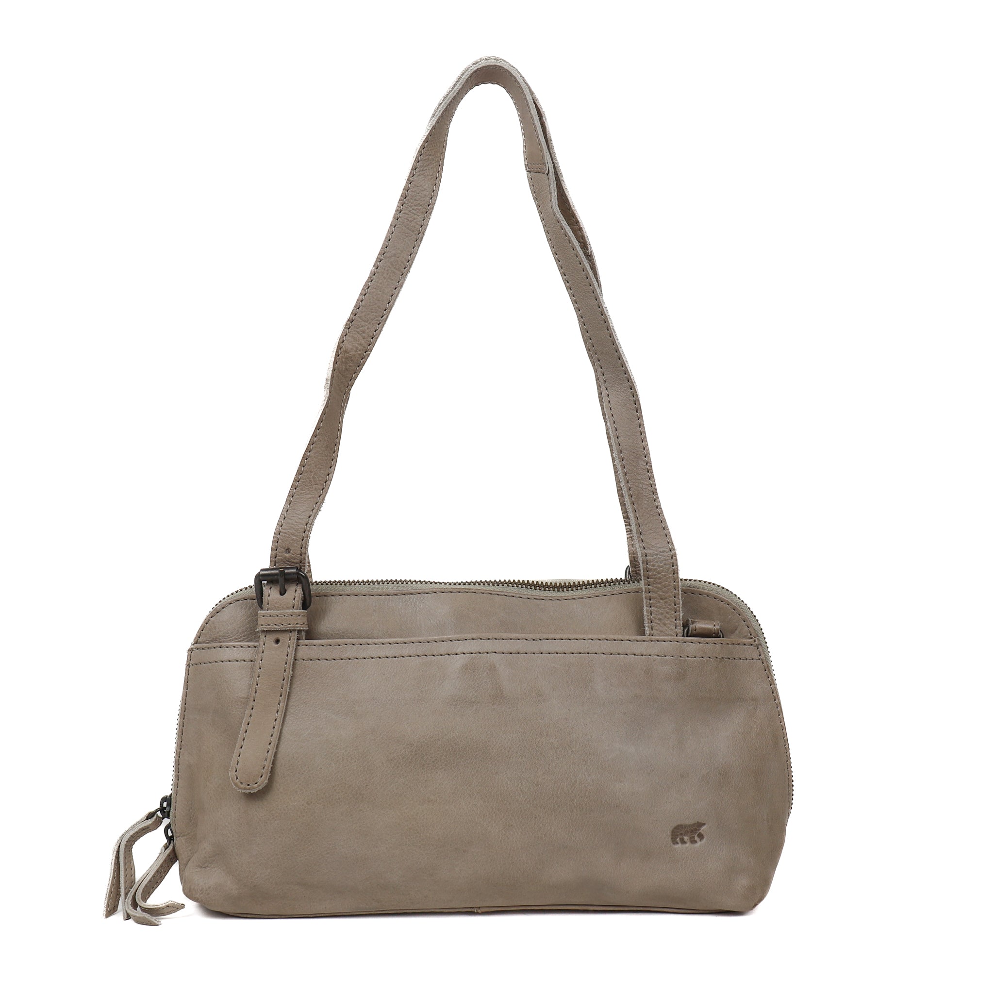 Hand-/schoudertasje 'Daphne' silver mink Silver mink