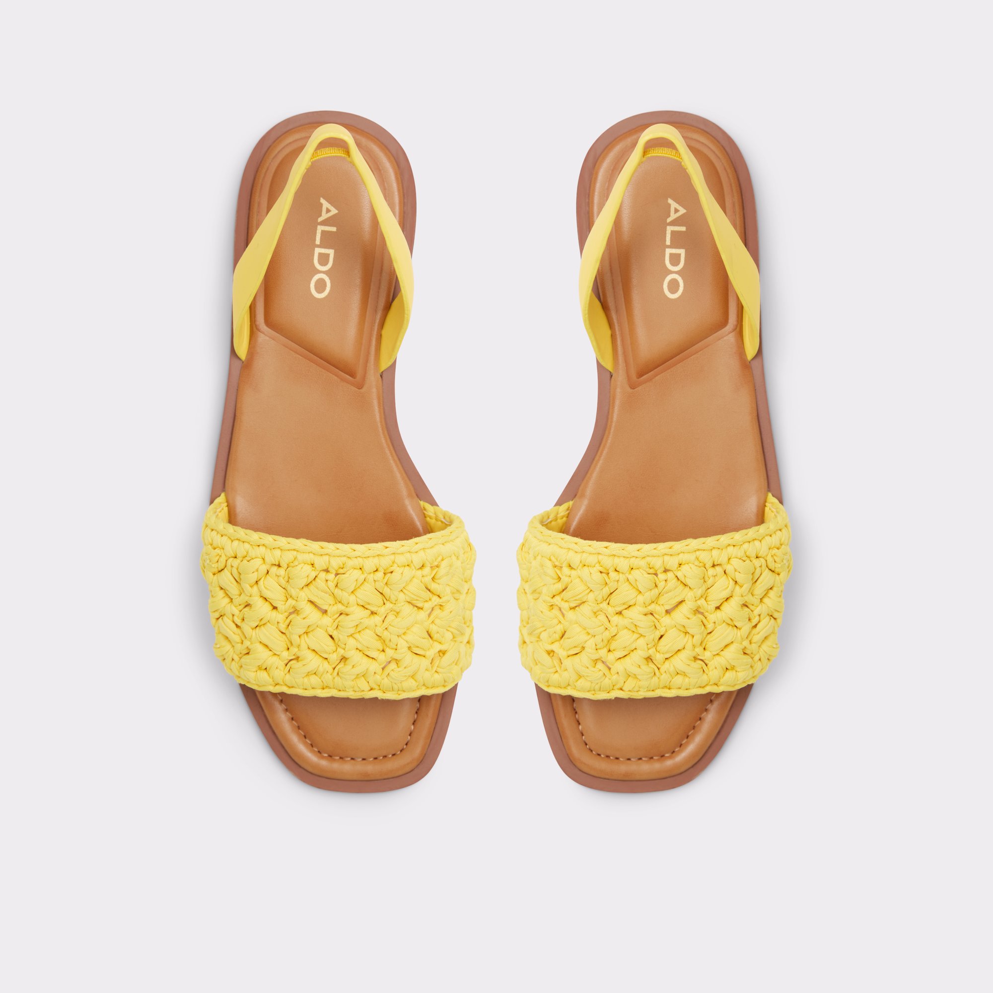 Solena Yellow Women Flat Sandals