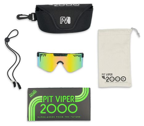 Paire de Lunettes Pit Viper The Monster Bull 2000s Noir
