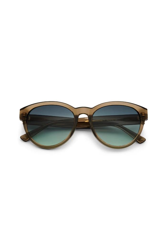 MessyWeekend  Rita solbrille - Bottel Green