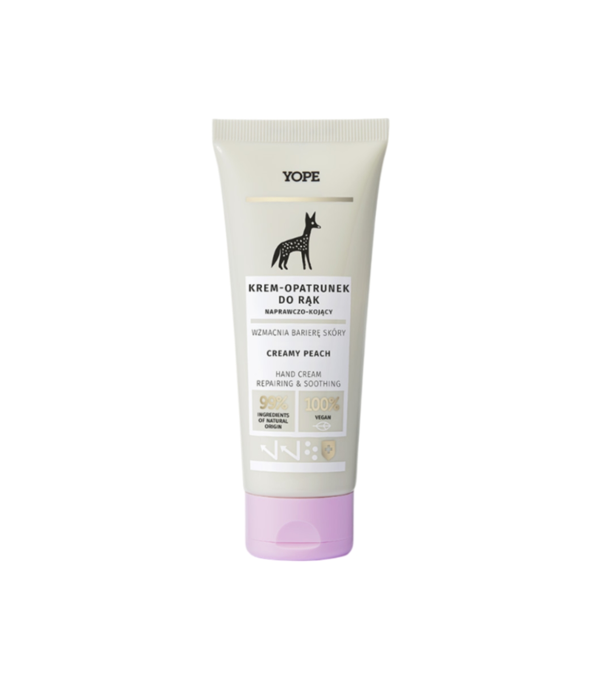 Yope - *Creamy Peach* - Creme reparador para as mãos