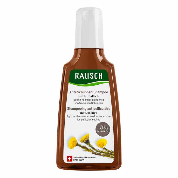 Rausch Anti-Schuppen-Shampoo mit Huflattich, 200 ml