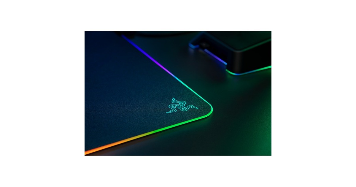 RazerFirefly V2 gaming muismat  (Zwart, RGB leds)