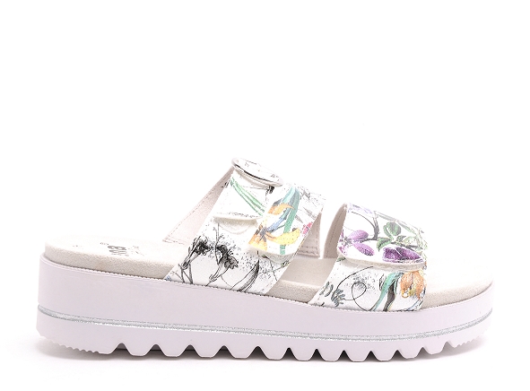 Jana mules et sabots plats femme 27666 28 multicolore
