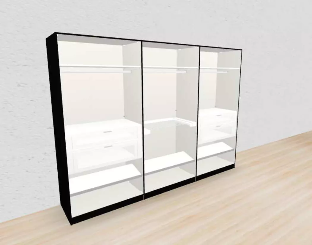 Kleiderschrank Longline 303 x 220 cm