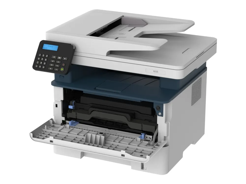 Xerox B225 - Multifunktionsprinter - S/H - laser - A4/Legal (medie) - op til 34 spm (udskriver) - 250 ark - USB 2.0, LAN, Wi-Fi(n), USB 2.0 vært - Green World Alliance returneringsprogram
