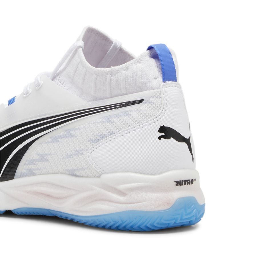 PUMA Chaussures d'entraînement Eliminate Nitro SQD - Blanc/Bleu/Noir
