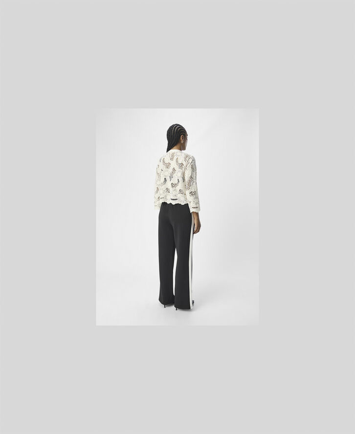 Object OBJERIKA RE 3/4 SLEEVE TOP CC1 AW White sand
