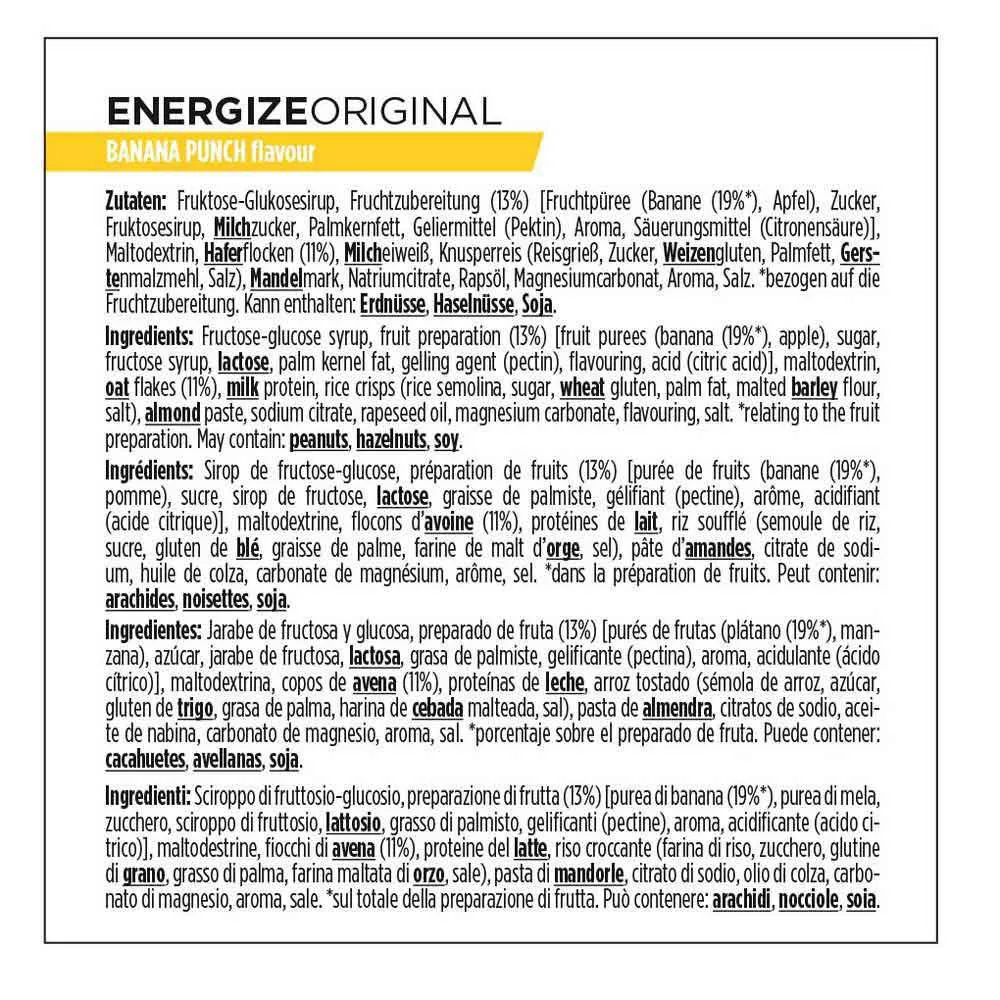 Powerbar Energize Original Energieriegel Bananenpunsch 55g