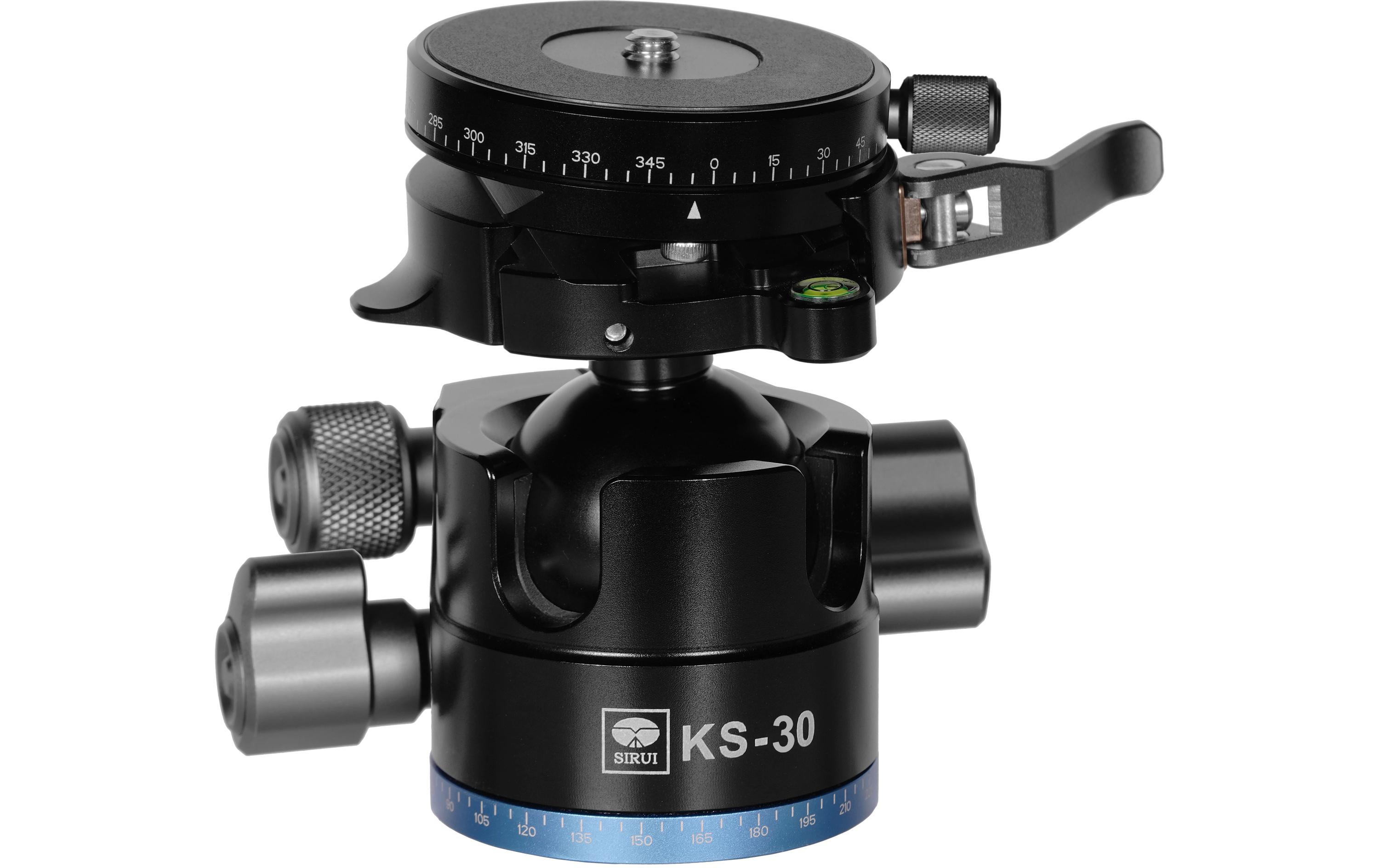 Kugelkopf KS-30<br>Kugelkopf mit Schnellverschluss und TY-55X Platte