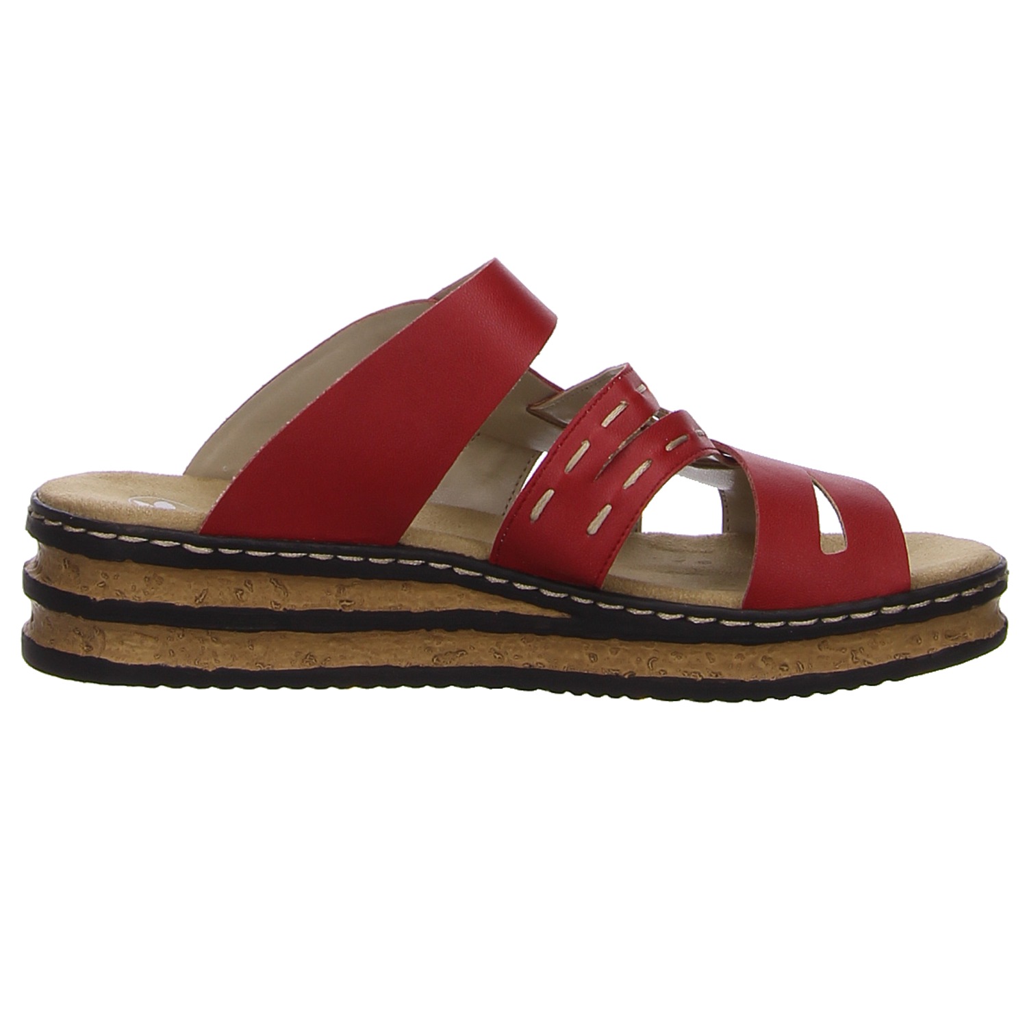Rieker Pantolette rot rot