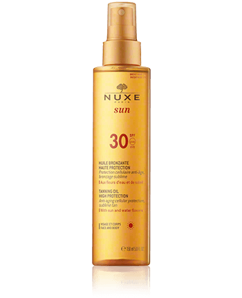 Nuxe Sun Huile Bronzante Haute Protection SPF 30 150ml