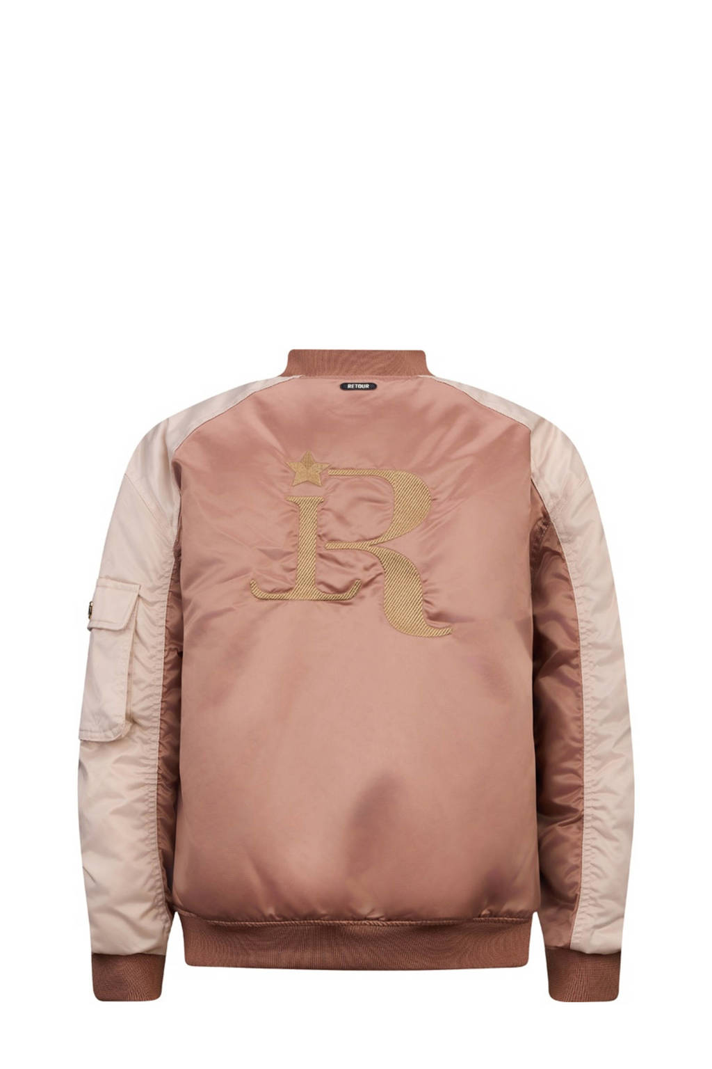 Retour Jeans bomberjack Tatum lichtbruin/beige
