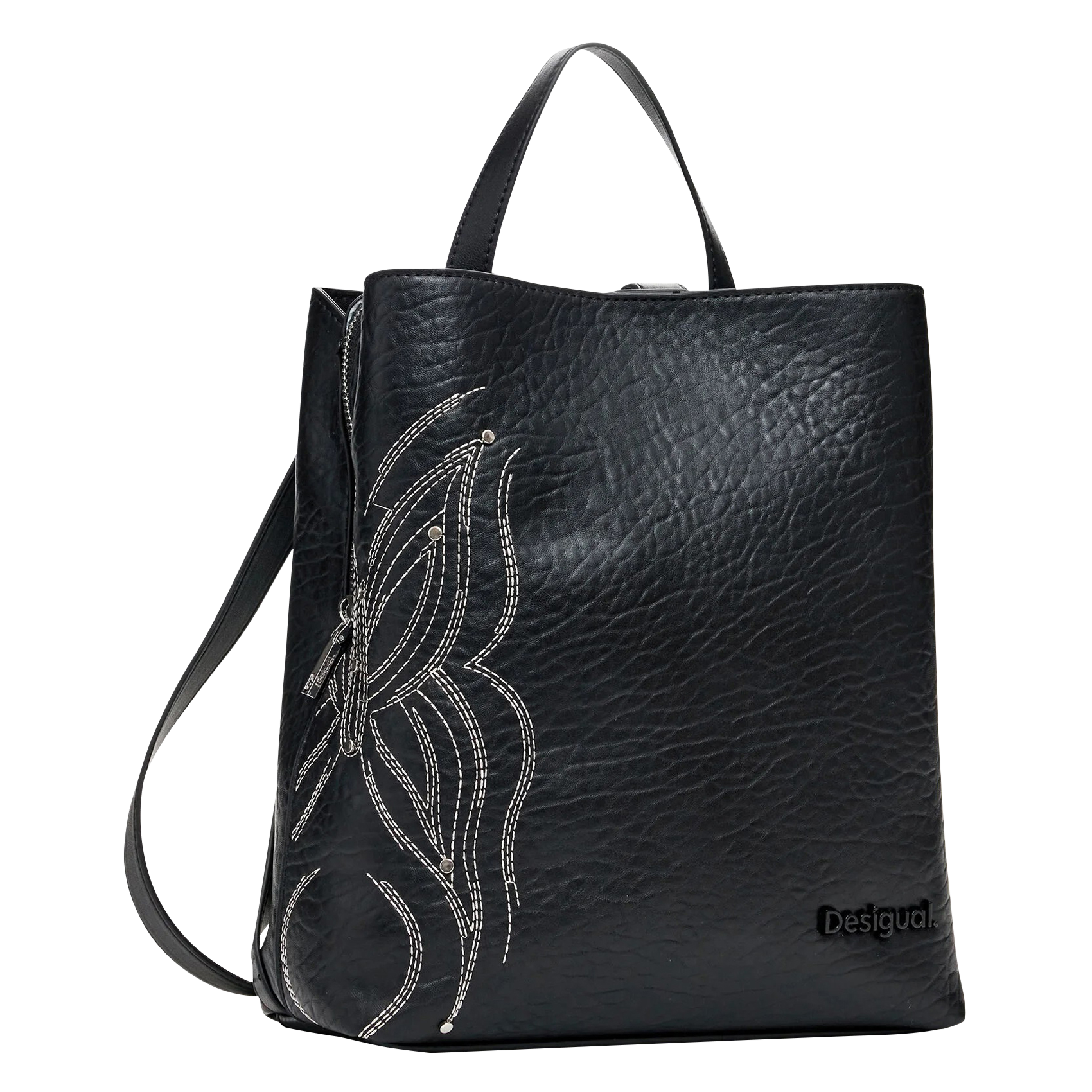 Sac à dos brodé | Noir