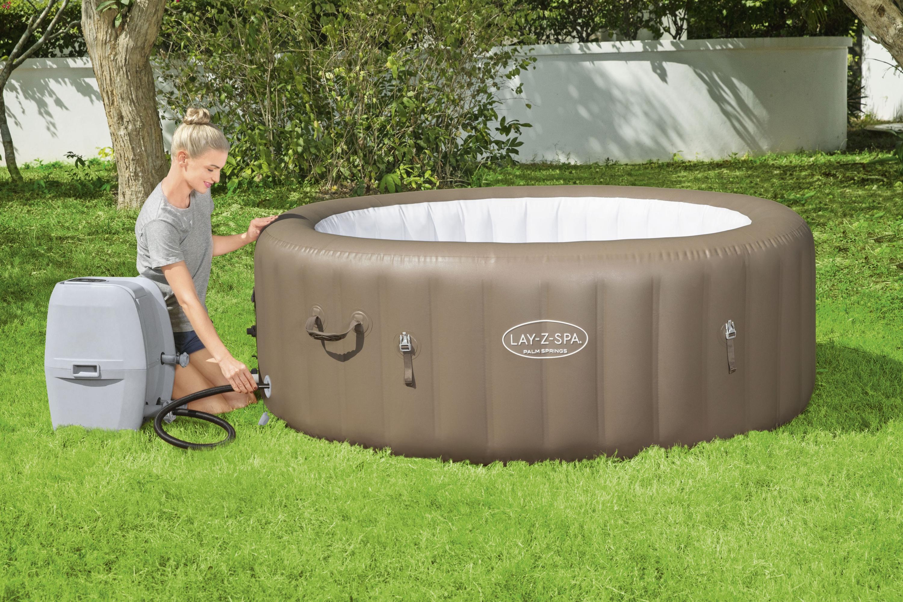 Bestway® LAY-Z-SPA® Whirlpool Palm Springs AirJet™ Ø 196 x 71 cm, rund