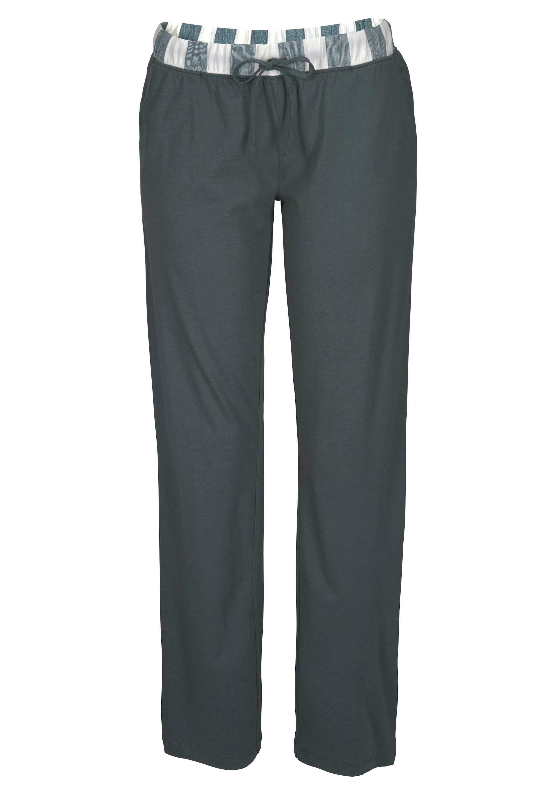 Vivance Dreams Pyjama, 2 Stk. im Hemdblusenlook