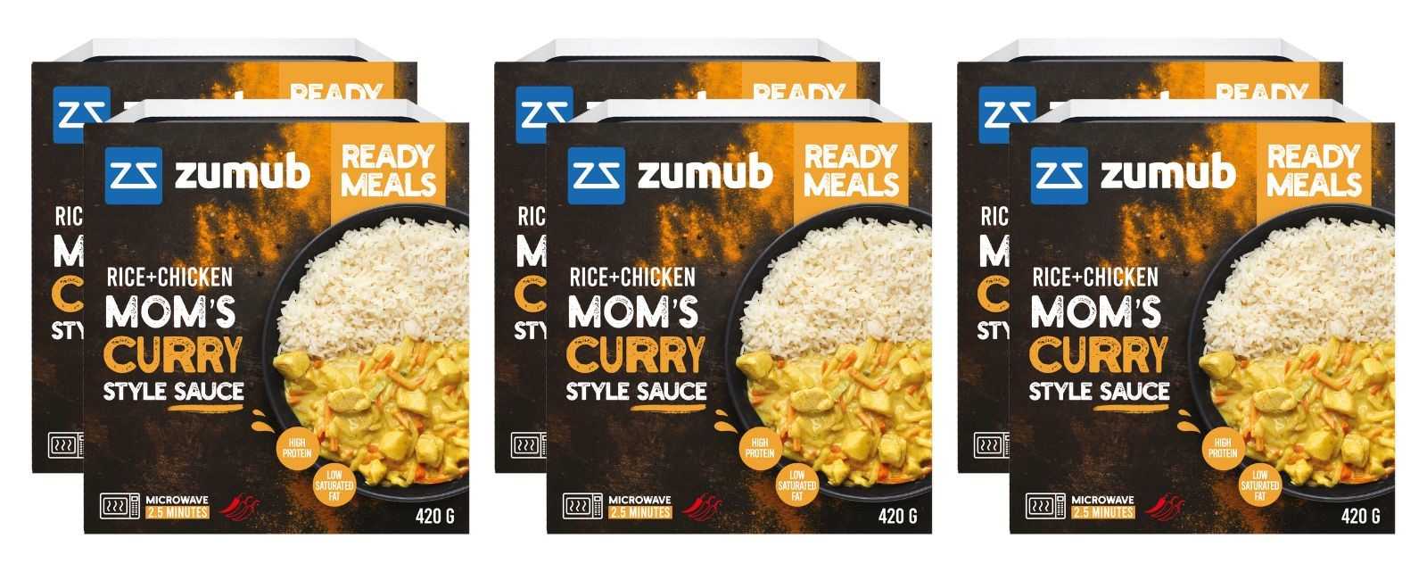 Refeição pronta Zumub Frango ao estilo mexicano 420g