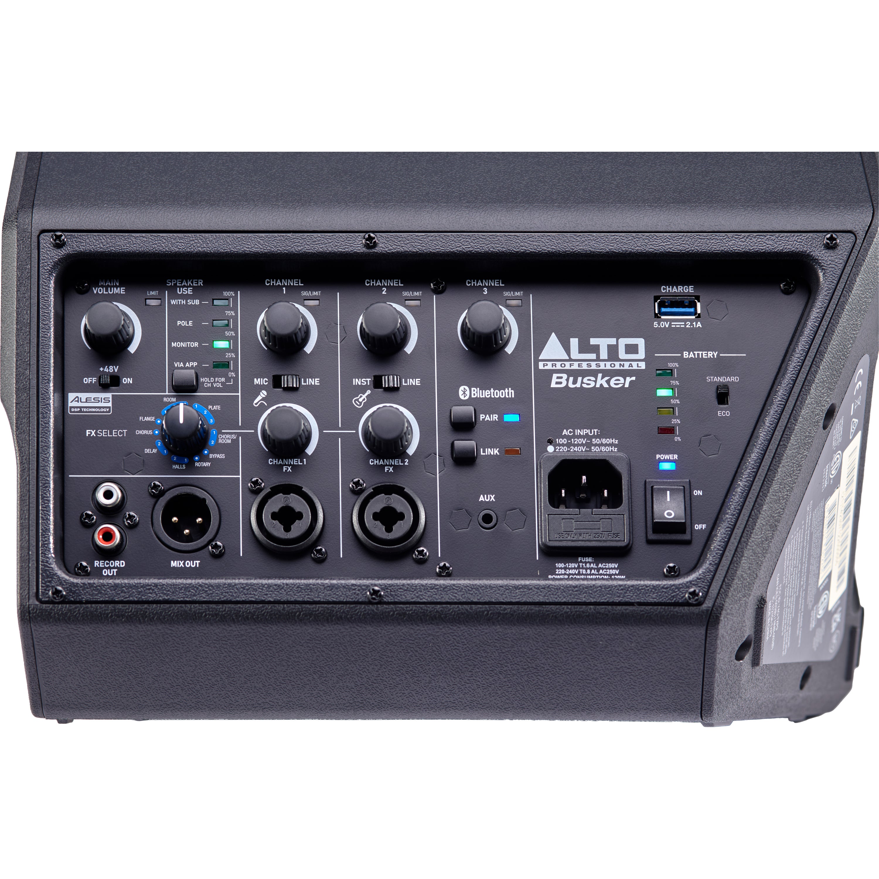 Alto Professional Busker mobiele accu-speaker