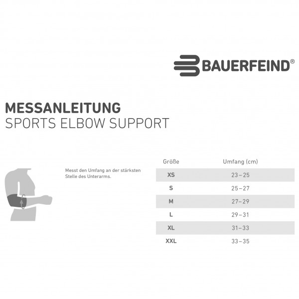 Bauerfeind Sports - Sports Elbow Support - Bandage de sport