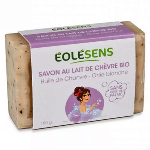 Sabonete orgânico de leite de cabra Eolésens 100g