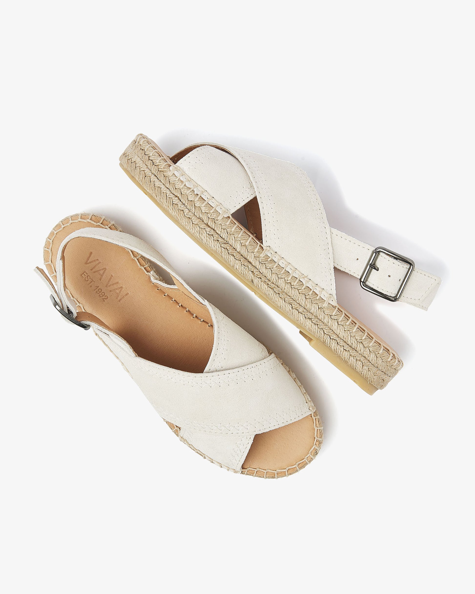 VIA VAI beige espadrilles Mondi Sun